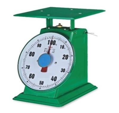 China 100kg (220lb) Mechanical Dial Spring Scale Kitchen Supply Scale 100kg (220lb)/250g (10oz) for sale