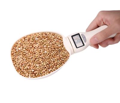 China With Scale Tray Large Capacity Pet Food Scale, 800g Digital Spoon Scale Cooking Kitchen Food Scale for sale