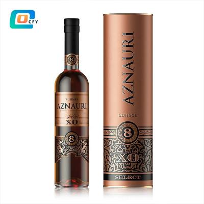 China China Biodegradable Manufacturer CFY OEM ODM High Quality Biodegradable Packaging Boxes Paper Tube For Packaging Whiskey for sale