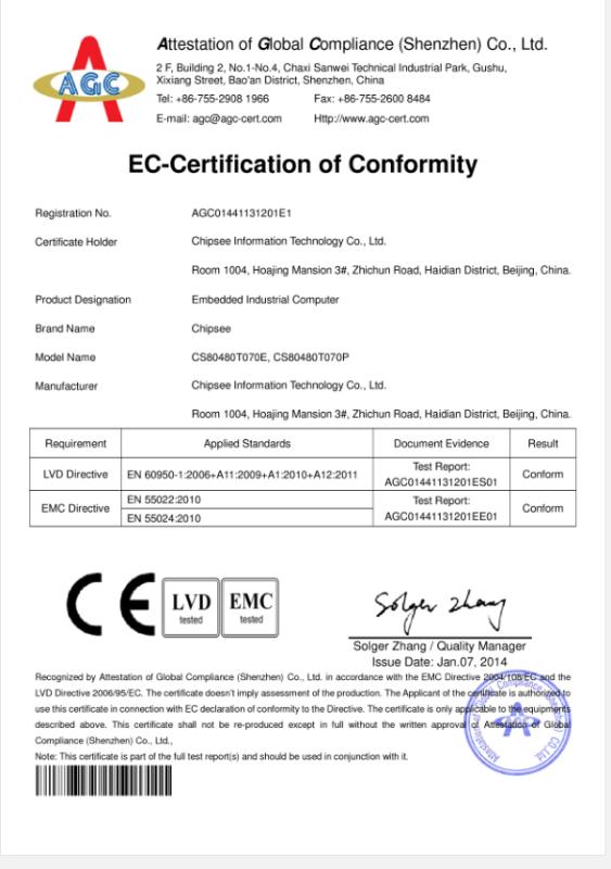 CE - Chipsee Co., Limited