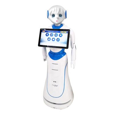 China Multifunctional Intelligent Hotels Humanoid Service Robot In Airport Consult Information for sale