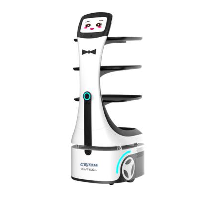 China Stable And Automatically Safe Operating Business Service Commercial Delivery Restaurant Robot Bank for sale