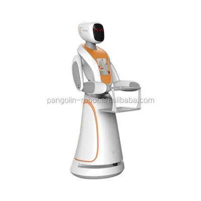 China AMY New intelligent robot waitress waitress factory price robot with ording meals for sale