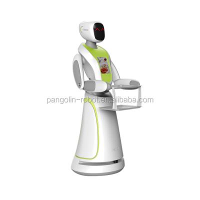 China Hotels Restaurant Robot To Delivery Meal Waiter Robot Automatic Intelligent Robot for sale