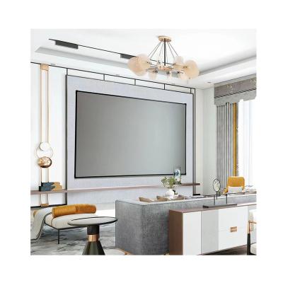 China Aino Projector Screen Gray Simple 3d 4k HD Ultra Short Curtain Focus Projector Opaque Screen for sale