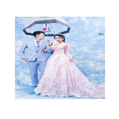 China Easy To Wear Background Ainuo Photographic Shooting Background Dye By Tying Cloth for sale