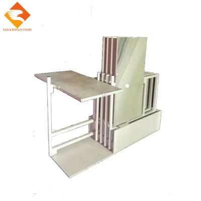 China Eco - Friendly / Durable Rotating And Sliding Artificial Ceramic Tile Granite Display Rack for sale