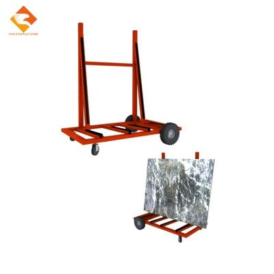 China Modern Marble Stone Shelf Sample Metal Display Rack for sale