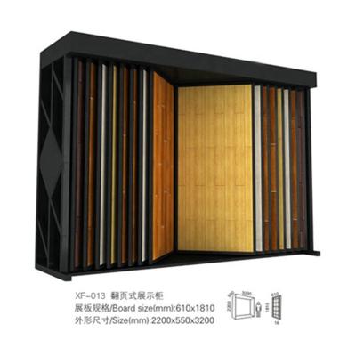 China Wooden variety show floor type wood page display stand / building marble display stand for sale