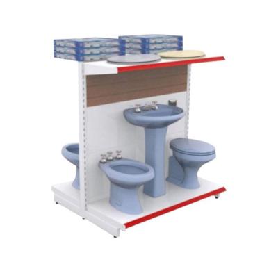 China Hot Selling Eco - Friendly / Durable Sanitary Ware Toilet Display Rack For Bathroom for sale