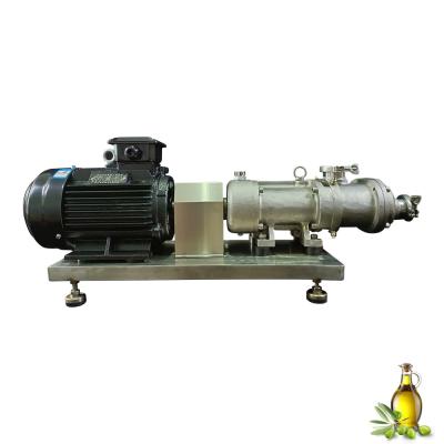 China High efficiency high purity sale stainless steel food 3m3/h pumping device screw pump food grade olive oil rotor pump for sale