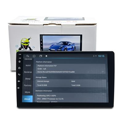 China Universal Capacitive Touch Screen TS7 2Din GPS Navigator 9 Inch Universal Android Car Radio Android Player On Car Stereo for sale