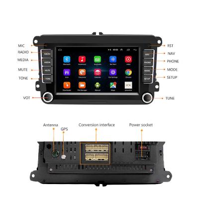 China GPS Volkswagen Dedicated Special Car Navigation Device Car Screen Tuner 7 Inch Carplay VW Skoda Android Car Radio for sale