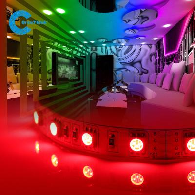 China 5050 RGB Light Boxes Kit 12v Flexible Led Strip Light Advertising RGB Led Light With Remote for sale