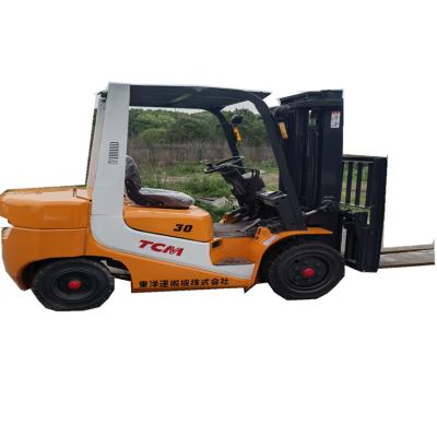 China High Efficiency Second Hand 3 Tons Tcm Small Forklift Can Move Sideways for sale