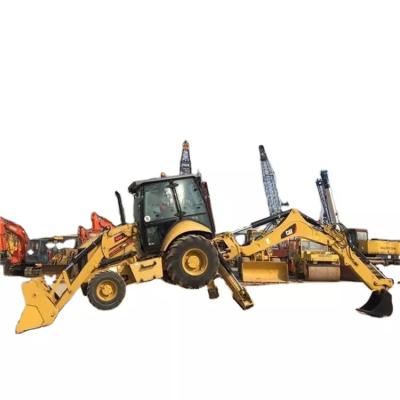 China Big Projects Mini Backhoe Loader 4X4 Wheel CAT420 Used Caterpillar 416f 420e cat430 Backhoe Loader Excavator for sale