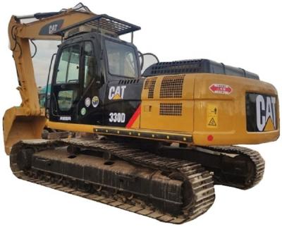 China Construction digging stock used construction Caterpillar 320B 320C 330C 320D earth excavator machine seond hand 330D CAT mobile excavator for sale