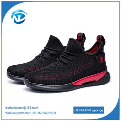 China high quality casual shoes New Product pvc Sole Breathable sport shoes men running for sale