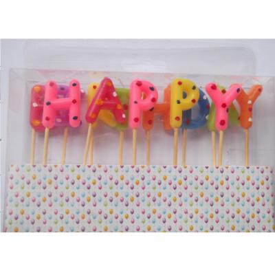 China Colorful Dot Decorative Letter Shape/ 