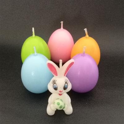 China Eco-Friendky China Factory High Quality Custom Paraffin Birthday Festival Cake Candlesticks/Rabit/Egg Shape Candles for sale