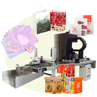 China Garment Shops Paper Corrugated Printer CHENCH Factory R&D Digital Single Pass Packaging Flatbed UV Inkjet Printer for sale