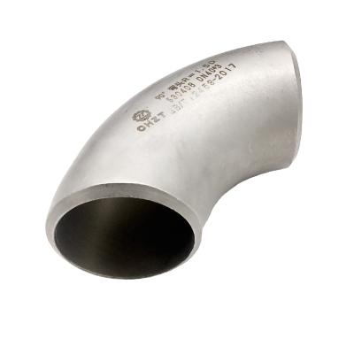 China Butt Welding 304 SS304 Sandblasting 90 Degree ASME B16.9 Elbow for sale