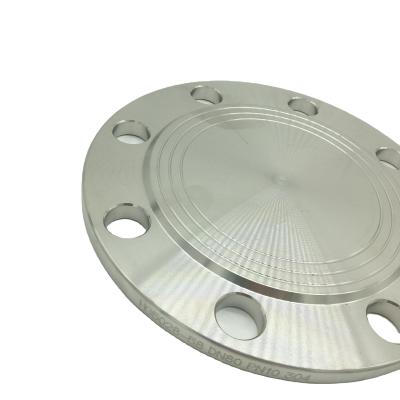 China ANSI B16.5 150# Titanium Pipe End Blind Flange High Pressure pn160 SS Flange Blind-flange for sale