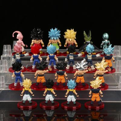 China Free Shipping Cartoon Toy Dragonball Mini Action Number Home Decoration for sale