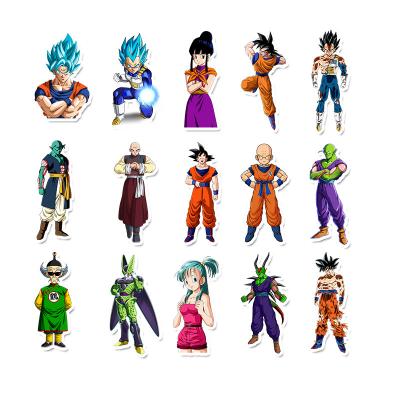 China Free Shipping Japanese Anime Dragon Ball Z Character Bulma Goku Laptop Decal Phone Sticker Pack 50 pcs Waterproof+Eco-friendly dropshipping for sale