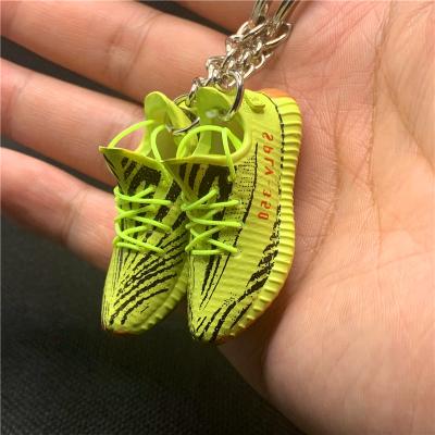 China Wholesale 3D 350 v2 AJ plastic sneaker yeezy shoe main chain with mini box mini bag for sale