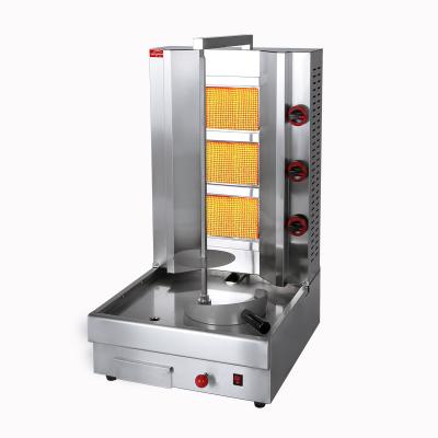 China HOUSHAN Doner Automatic Rotating Kebab Shawarma Machine Commercial Gas LPG for Restaurant and Hotel CG-800Q for sale