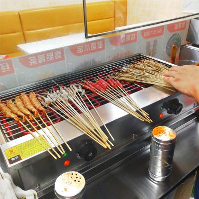 China 5200W 220V High Power Easily Assembled Commercial Electric BBQ Grill Machine for BBQ Restaurant and Shop for sale