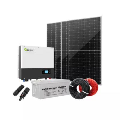 China Home Off Grid 1kw 3kw 5kw 8kw 10kw Solar Power Generator Complete System Home Solar System for sale