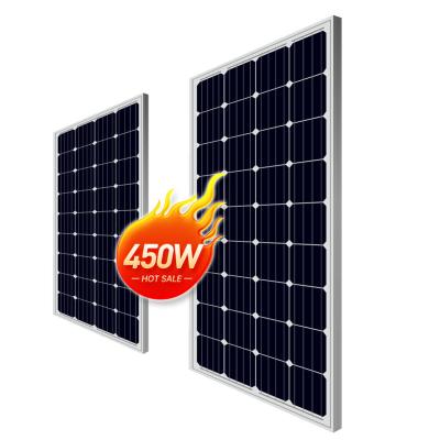 China Solar Power System Monocrystalline Silicon 440w 450w 465w Solar Panels for sale