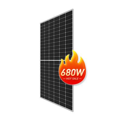 China Industrial Solar Power System Solar Panels 645W 660W 675W Solar Panel Solar Panel for sale