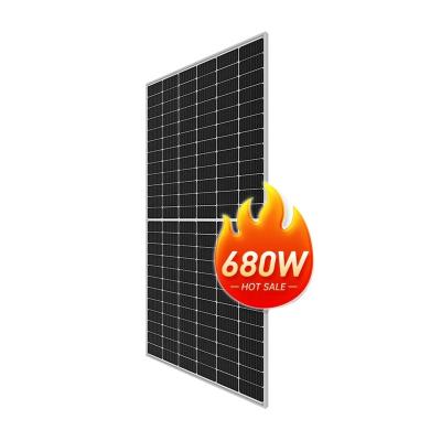 China Solar Power Efficiency 210MM Solar Panel 650W 640W 645W 655W 660W System High Photovoltaic Module for sale