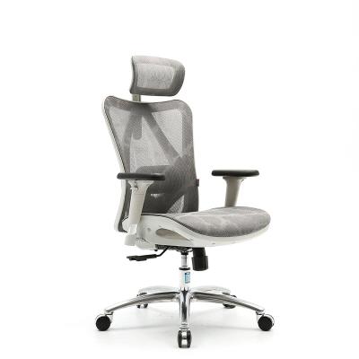 China High Adjustable Swivel Mesh Back Ergonomic Mesh Chair (Height) Office Rocking Chairs for sale