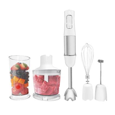 China ULIWA Multifunctional Electric 4 in 1 Hand Blender with Tow Gear Touch Milkshake Mixer for sale