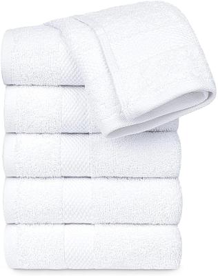 China Towe Bathroom Hotel Spa Hotel Cotton Hand Towels Antimicrobial Luxury White Soft Ring Egyptian Highly Absorbent Highly Absorbent Collection 16x30 Inch Set Of 6 for sale