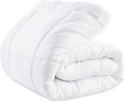 China Home Factory 100% Quilted White Comforters All Season Down Alternative Bedding Comforter With Tags Corner Comforter Comforter Insert for sale