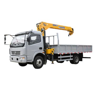 China TRUCK CRANE Popular Model 5 Ton Truck With Crane for sale