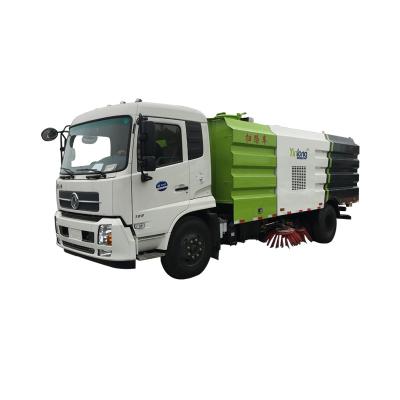 China Street Cleaning Dongfeng 6 Wheeler 4*2 7.5 Cubic Meters Stainless Steel Water Tanker Sweepers Road Cleaner Truck for sale