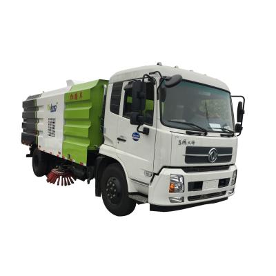 China Street china factory OEM 18T road cleaning sweeper truck mounted brush sweeping road sweeper 6000liters for sale for sale