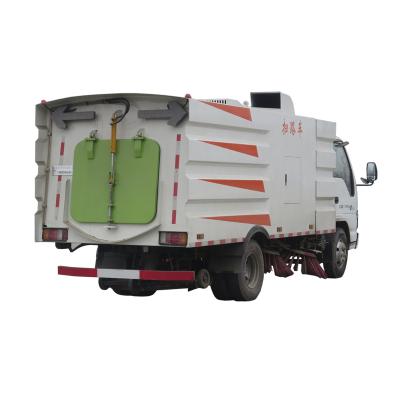 China Door Road Sweeper China Discount Price Sale Used 6 CBM 8 CBM Multifunctional Vacuum Road Sweeper Truck for sale