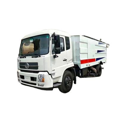 China Gate Road Cleaning China Low Price Powder Vacuum Truck 12t 10T Mounted Sweeper Truck for sale