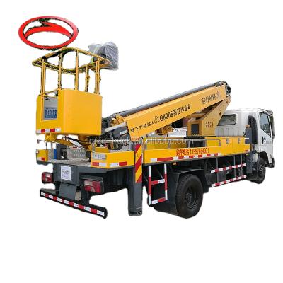 China DFMAC 45M Lift Aerial Platform Truck with 7 Section 6 Booms - 8L for sale