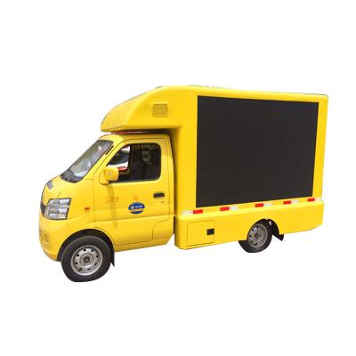 China Changan 4*2 Type Small LED Advertising 68hp 2-3 m3 Advertising Truck for sale