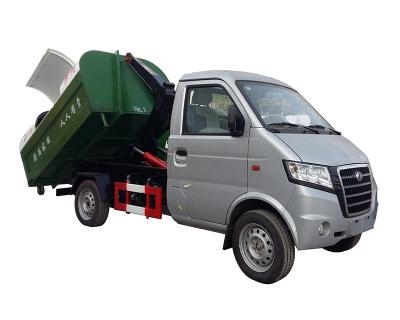 China Garbage Collection And Transport China Supplier 2021 New Year Size 3cbm Mini Garbage Garbage Collection And Shipping Vehicle With Gasoline for sale