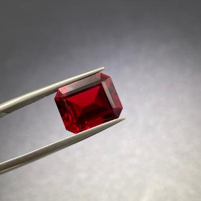 China Wholesale Ruby Support ZHF Traceability and Cut Created CAB from Ruby Synthetic Loose Gemstones for sale