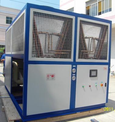 Cina Shell/tipo refrigeratore aero- RO-130AS della metropolitana della vite dell'acqua con la capacità di raffreddamento 130KW ha personalizzato il refrigerante in vendita